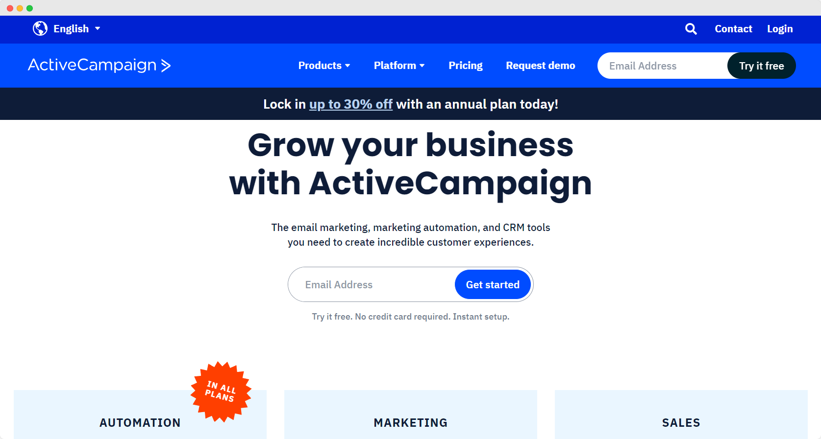 ActiveCampaign marketing tool