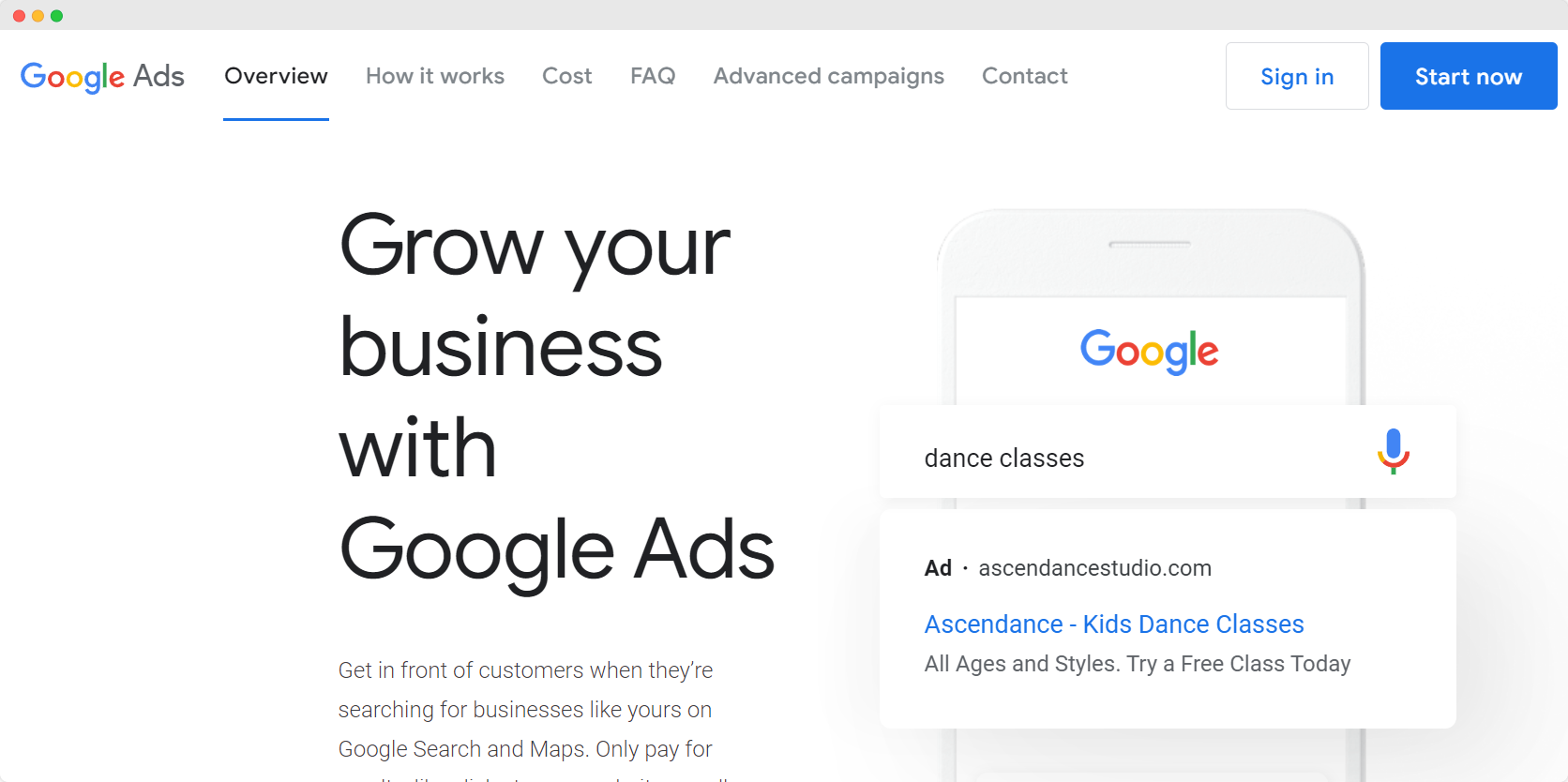 Google Ads marketing tool